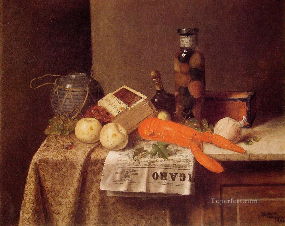 Still Life with Le Figaro William Harnett Oil Paintings